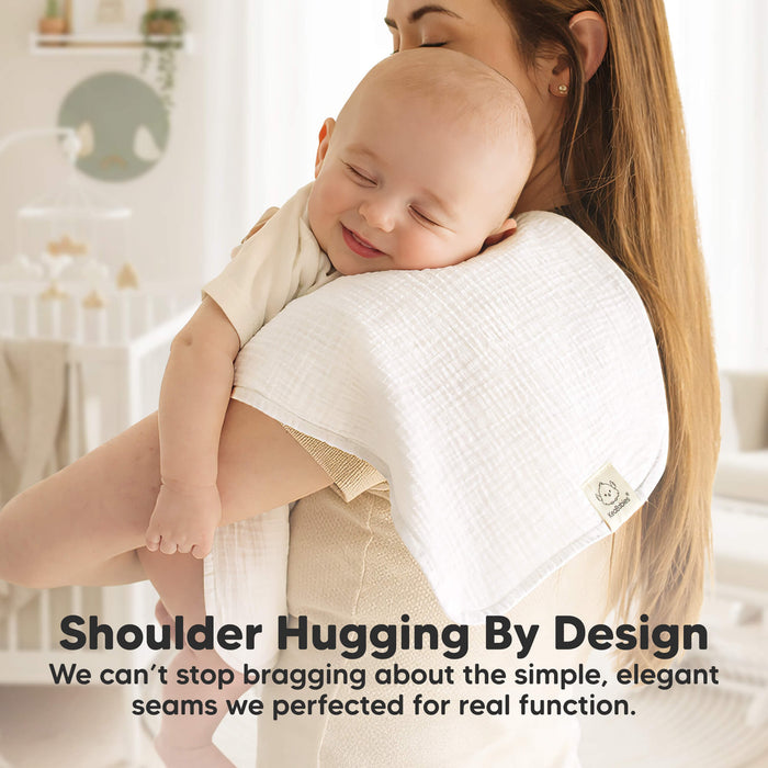 Shoulder Hugging By Design - We can't stop bragging about the simple, elegant seams we perfected for real function.