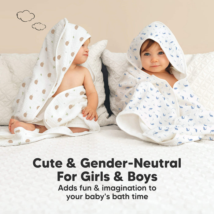 Cute & Gender-Neutral For Girls & Boys - Adds fun & imagination to your baby's bath time
