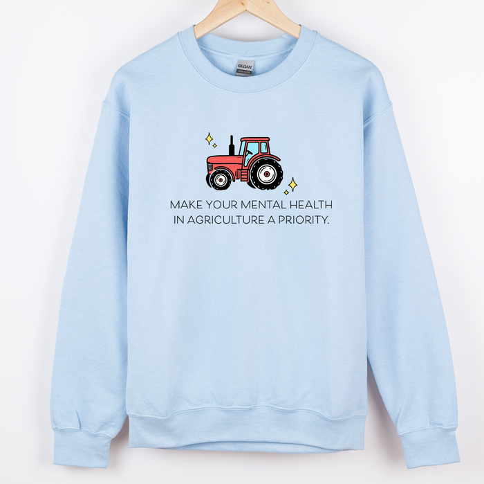 Make Your Mental Health A Priority– Crewneck