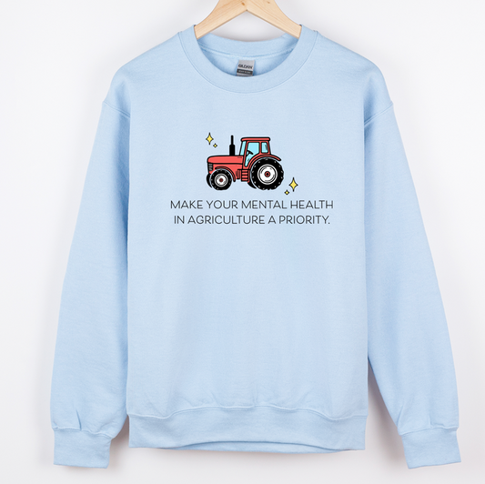 Make Your Mental Health A Priority– Crewneck