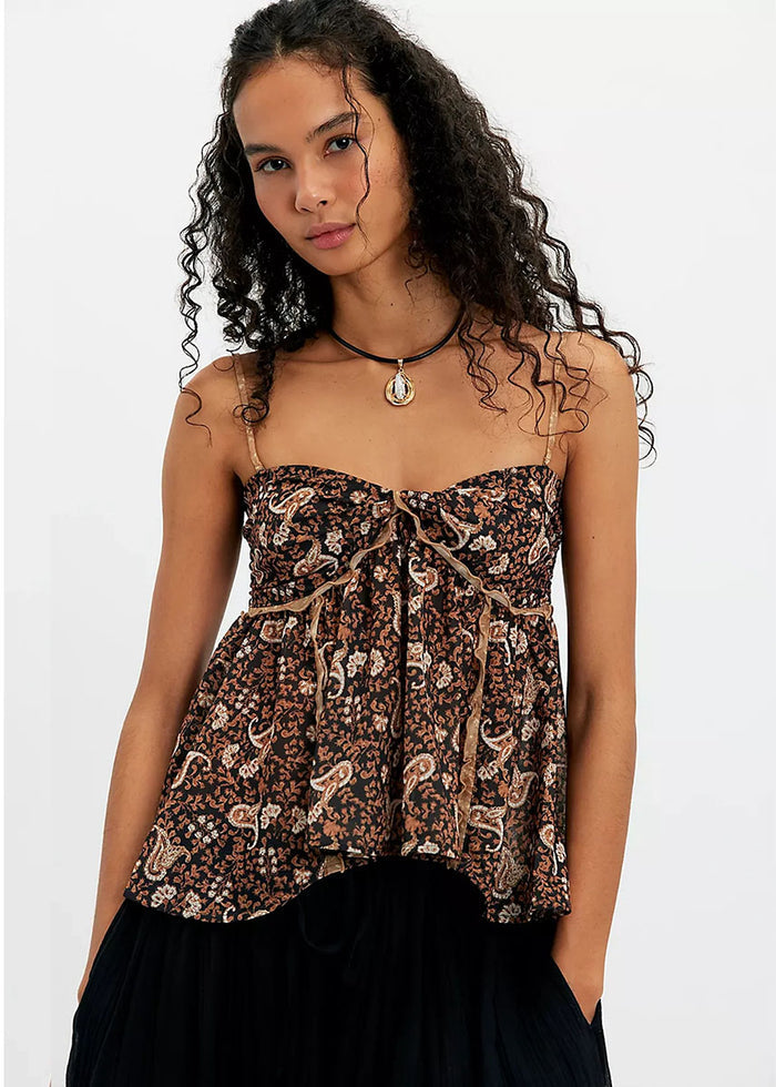 Malia Tube Top - Black Combo