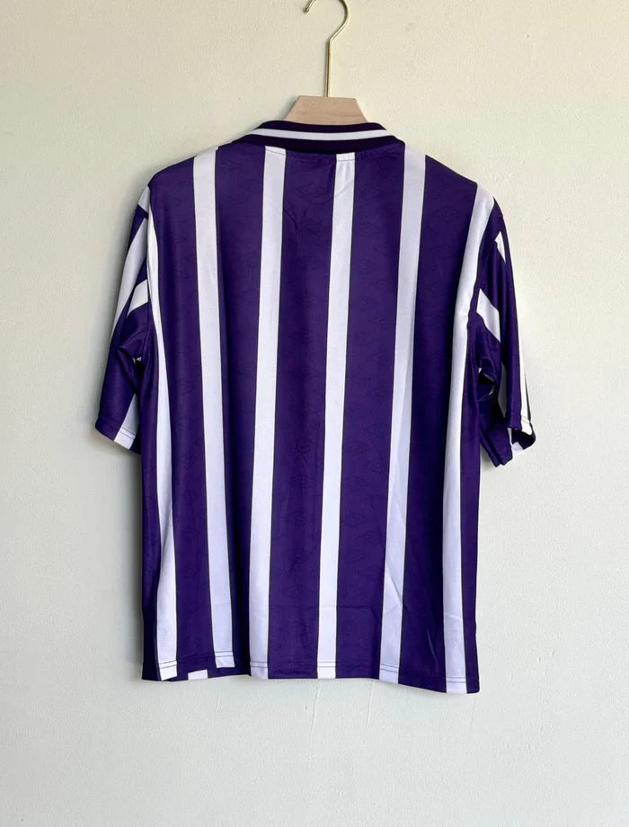 MANCHESTER CITY 1992-93 AWAY KIT FIVESLEEVE POLO PRINTED