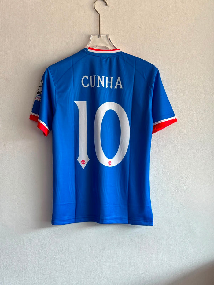 Manchester United 26-27 Away Printed Kit – CUNHA #10