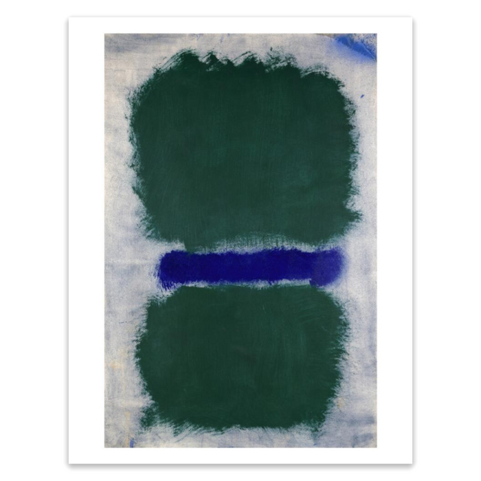 Mark Rothko "Untitled (Green Divided by Blue)" Made-to-Order Print