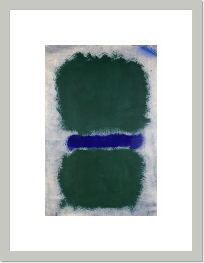 Mark Rothko "Untitled (Green Divided by Blue)" Made-to-Order Print