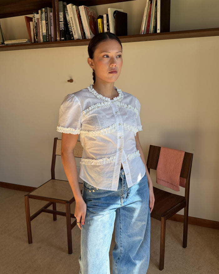 MARTHA BLOUSE WHITE