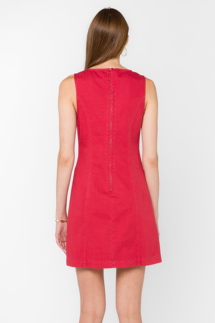Matilda Cardinal Dress - Dresses - Velvet Heart Clothing