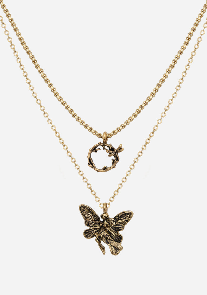 Maypole Fairy Layered Necklace