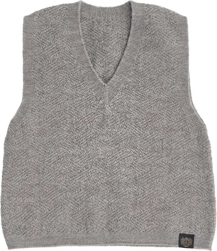 McDonald - Merino Baby Vest in the colour Natural