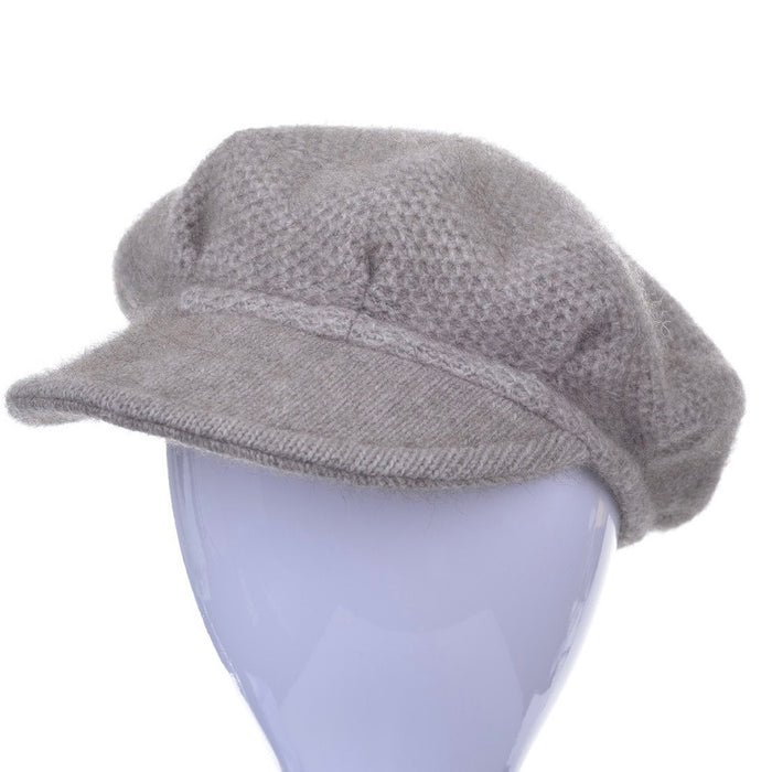Soft peak hat in colour Mocha
