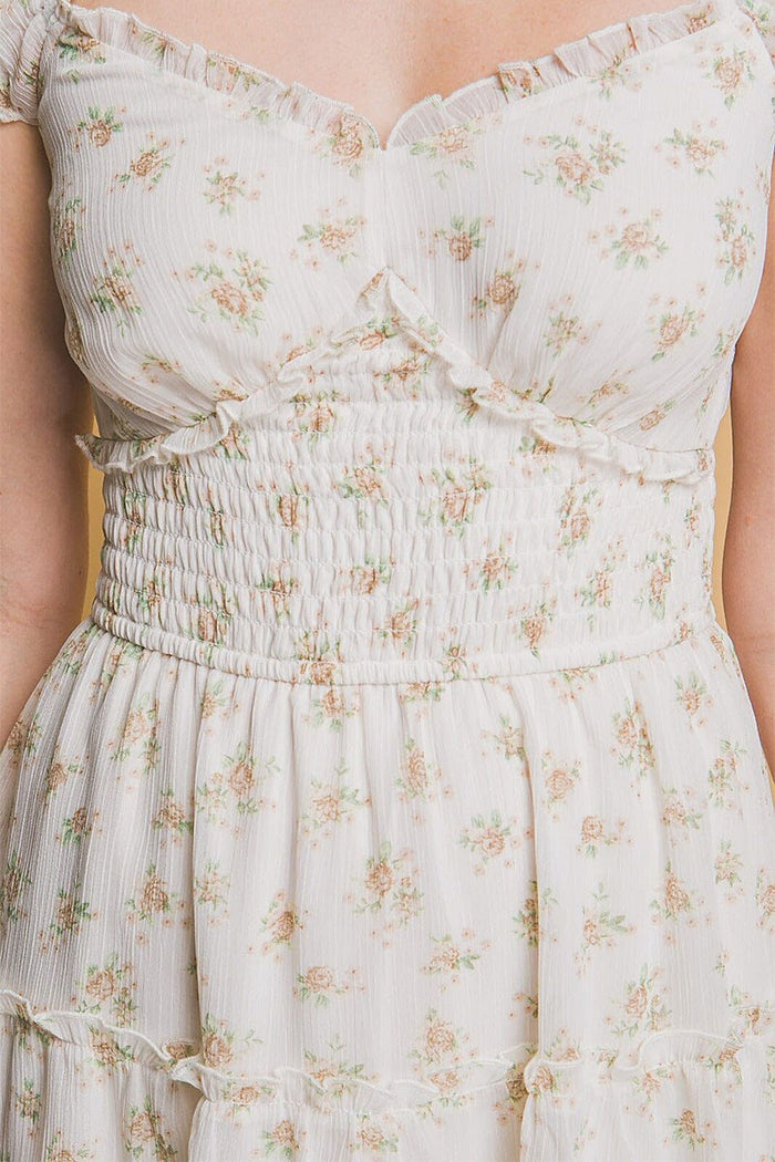 Meadow Ruffle Mini Dress-Cute-Trendy-Shop-Womens-Boutique-Clothing-Store