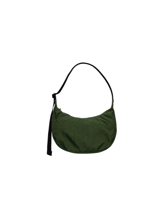 MEDIUM NYLON CRESCENT BAG KHAKI