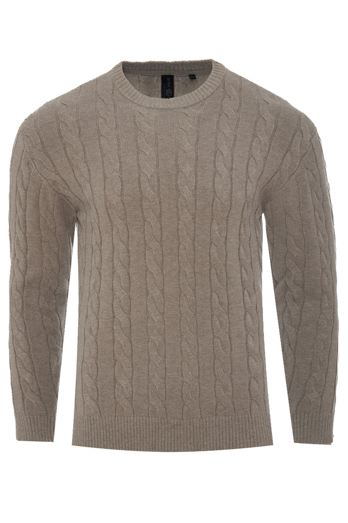 Men's Cable Knit Jumper