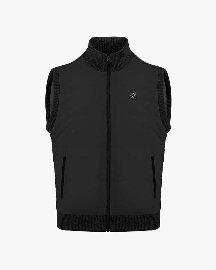 Men's Hybrid Padded Vest (Black)