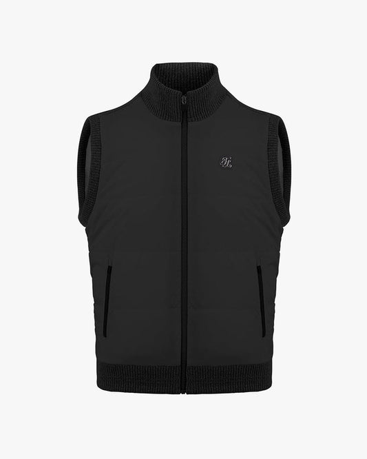 Men's Hybrid Padded Vest (Black)