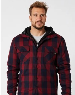 Men's Quilted Flannel Jacket