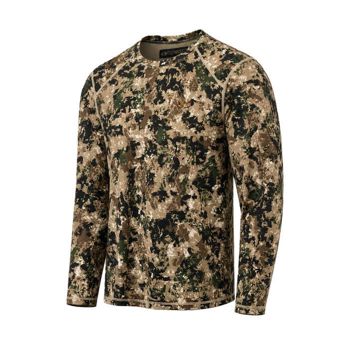 MERINO BASE LAYER TOP - CAMO