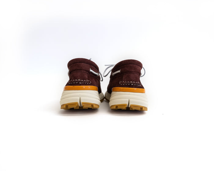 Merrimack Boat Shoe - Chianti Suede