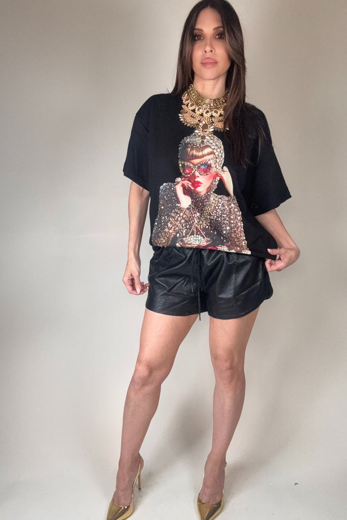 Metallic Gold Necklace - Born To Glam