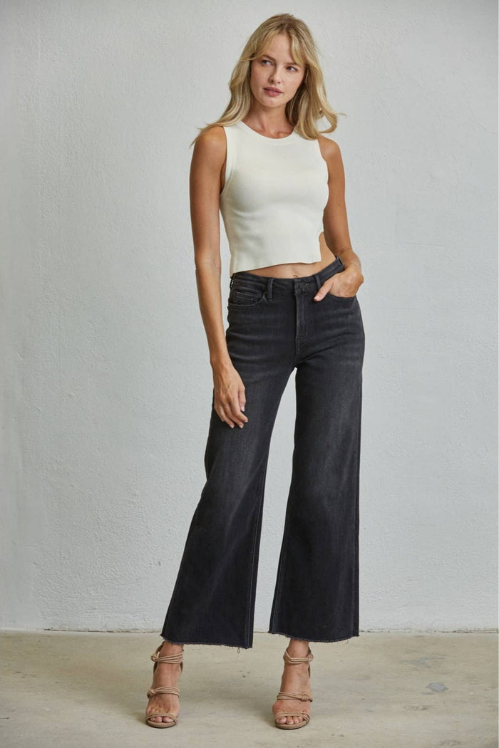 Style the Mica Hunter Stretch Super High Rise Jeans exclusively at Born To Glam