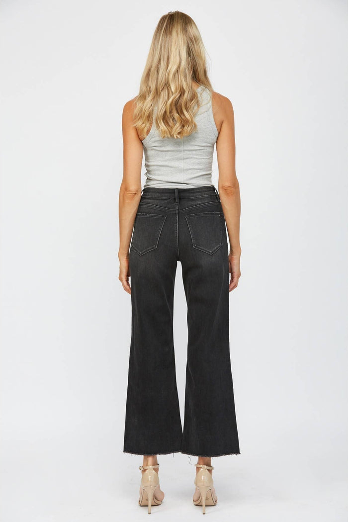 Style the Mica Hunter Stretch Super High Rise Jeans exclusively at Born To Glam