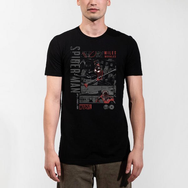 Miles Morales Comic Classic Comfort Tee - Heroes & Villains-Marvel-T-Shirt