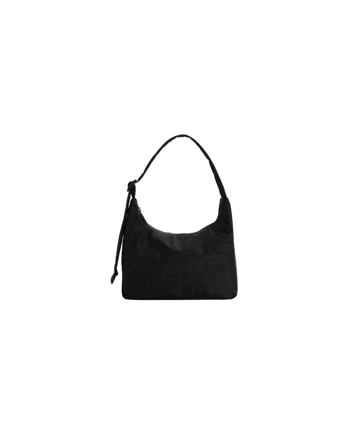 MINI NYLON SHOULDER BAG BLACK