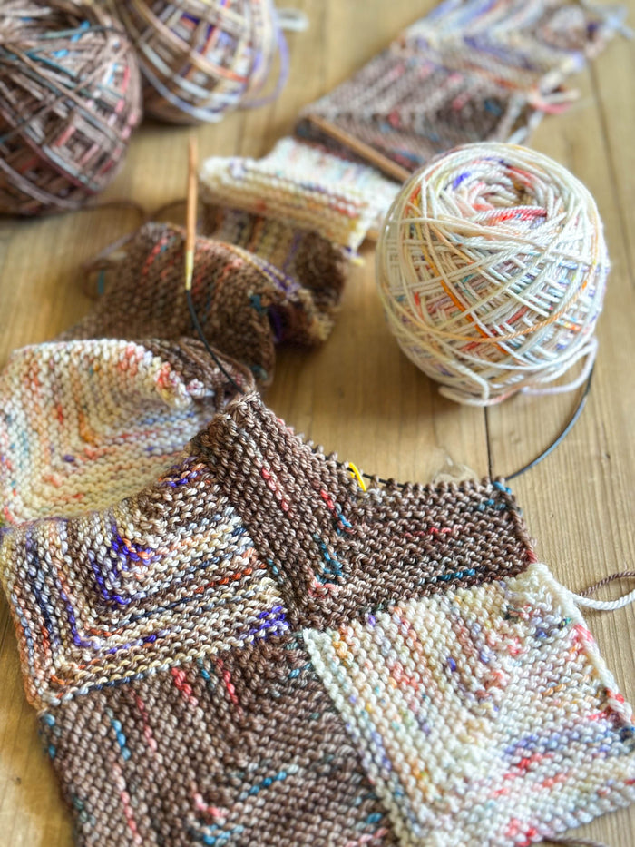 Mitred Squares Blanket Pattern