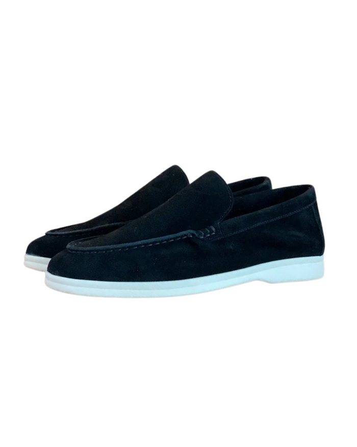 Mocassins élégants en daim
