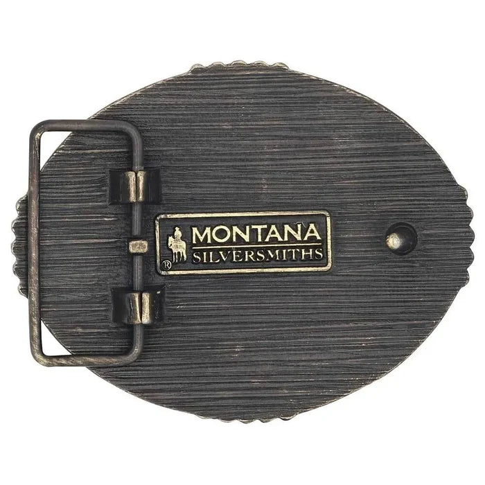 Montana Silversmiths Bucking Bronc Attitude Buckle