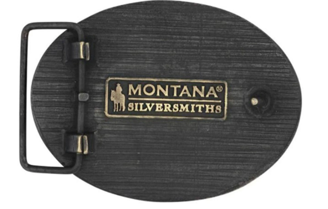 Montana Silversmiths S Initial Belt Attitude Buckle
