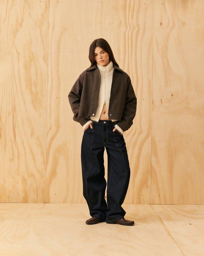 MONTY JACKET  HERRINGBONE