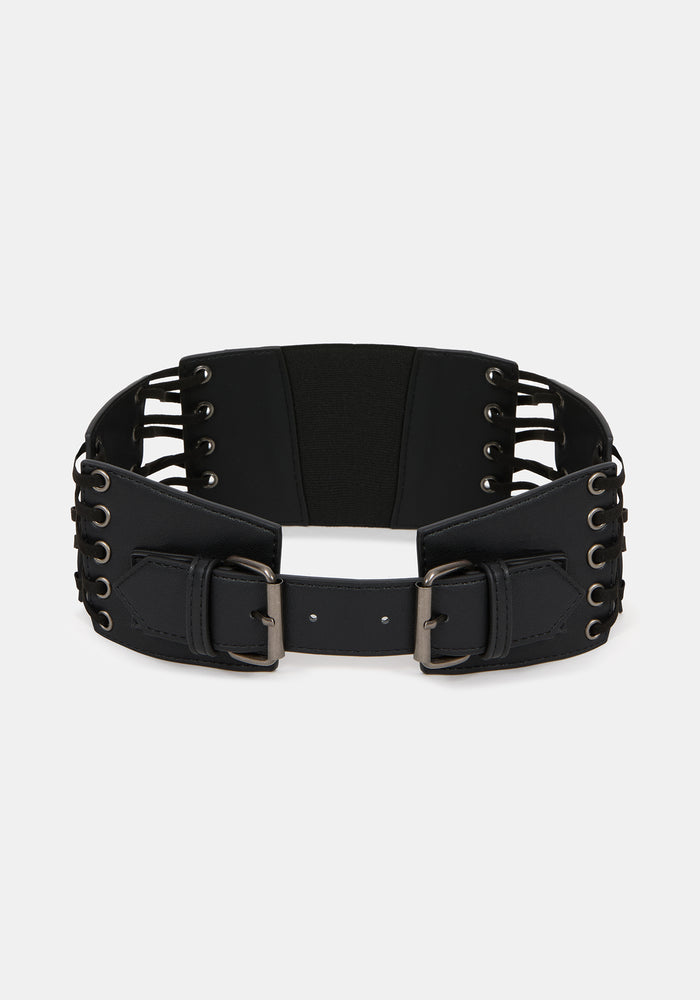 Mortika Front Stitched Waist Belt