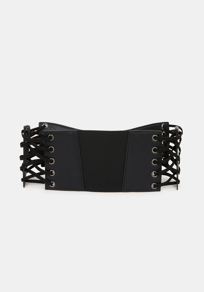 Mortika Front Stitched Waist Belt