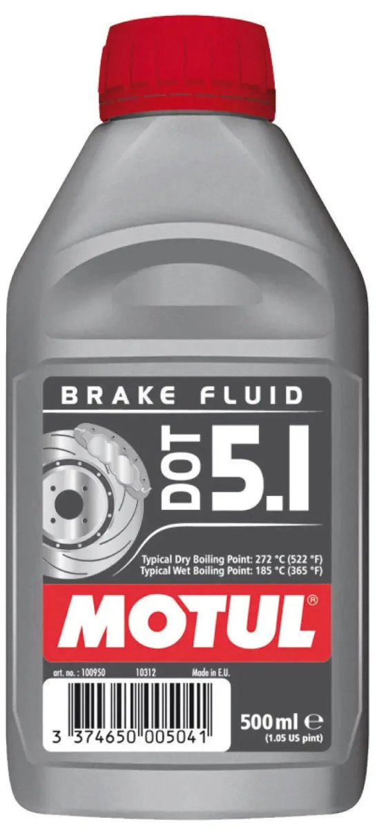 MOTUL DOT 5.1 synthetic brake fluid for Subaru hydraulic brake and clutch systems