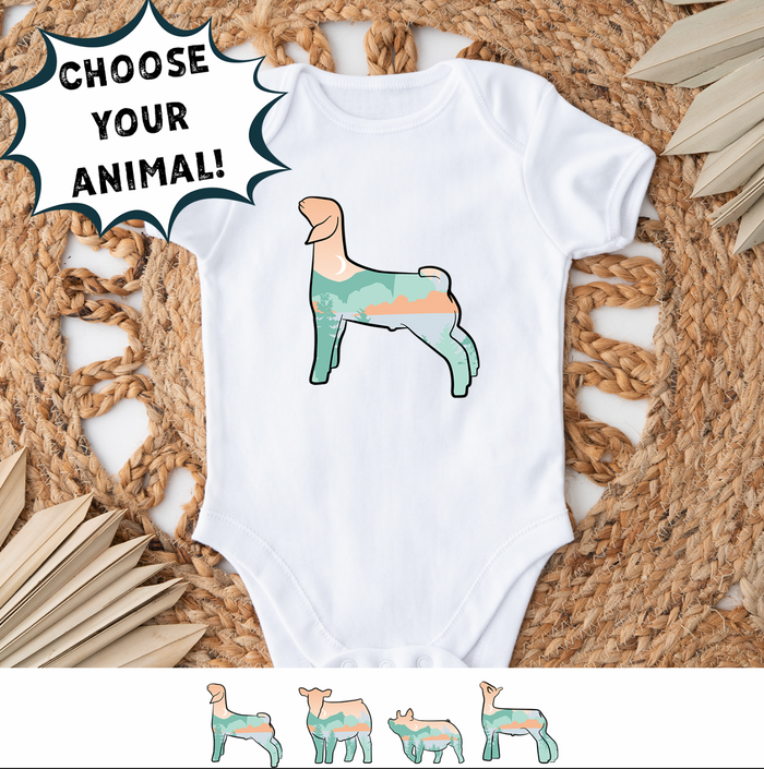 MOUNTAIN ANIMALS - CHOOSE YOUR ANIMAL – Infant/Toddler/Youth