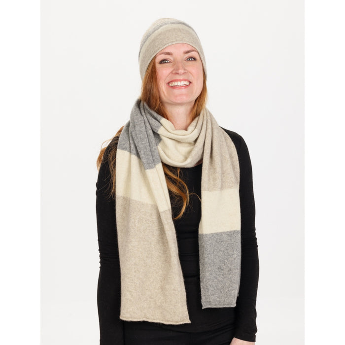 Native World - Possum & Merino Travel Scarf (NX824) Natural