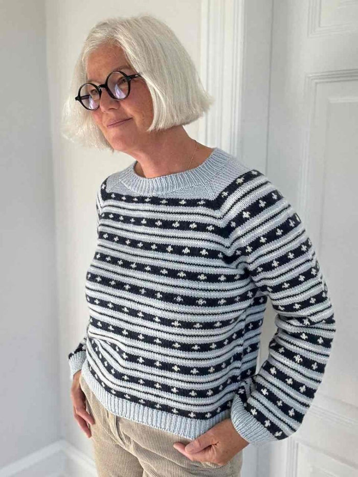 Nautic Sweater, knitting kit in Önling No 3 Knitting kits Lenes knitwear