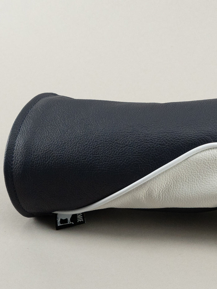 Navy & White Boomerang