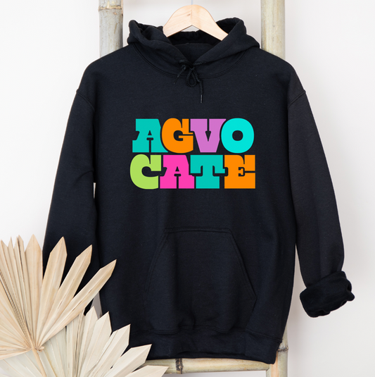 Neon Colorful Agvocate– Hoodie