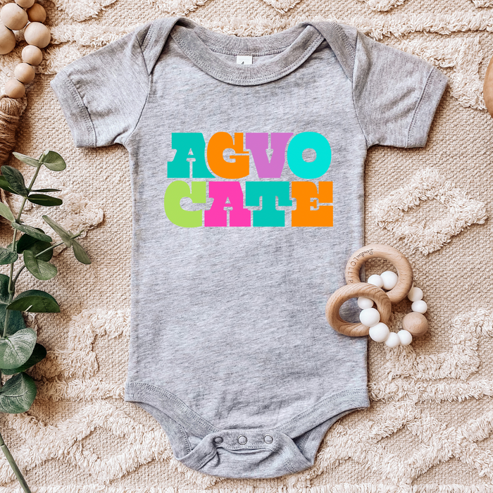 Neon Colorful Agvocate– Infant/Toddler/Youth