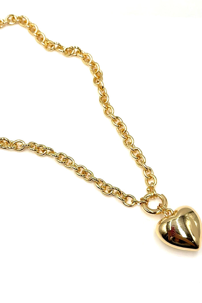 Style the Nicolas Heart Necklace exclusively at Born To Glam