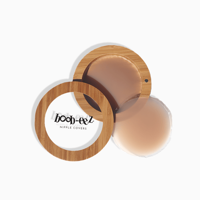 Nipple Covers + Bamboo Compact: Medium Tint - Intimate Whispers