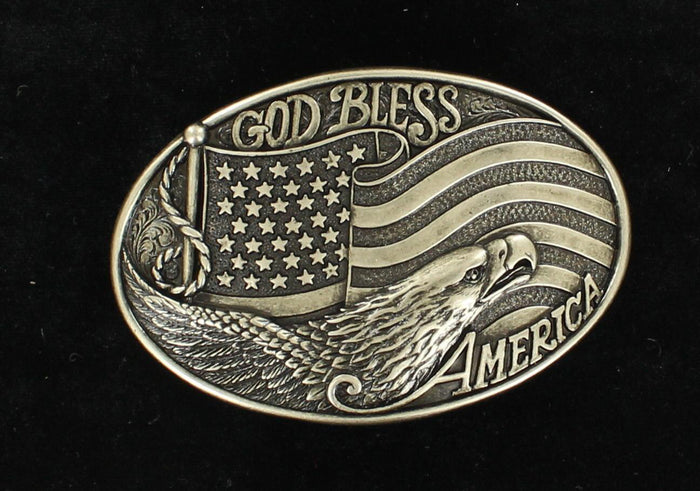 Nocona America Belt Buckle