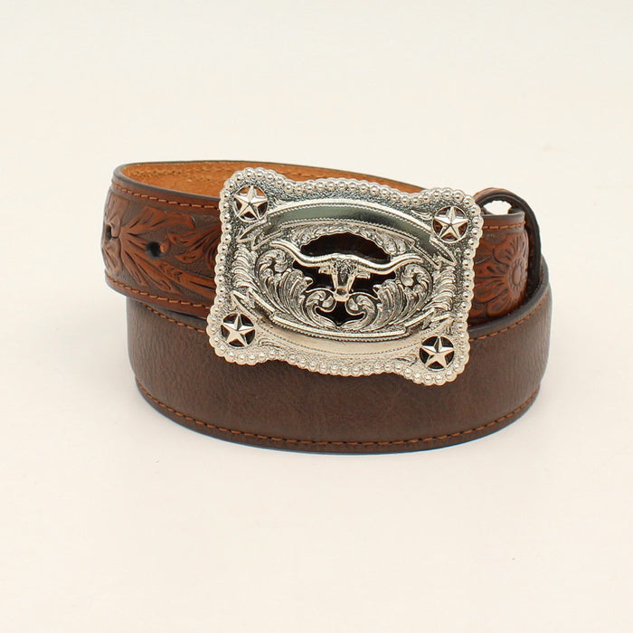 Nocona Classic Longhorn Buckle Belt