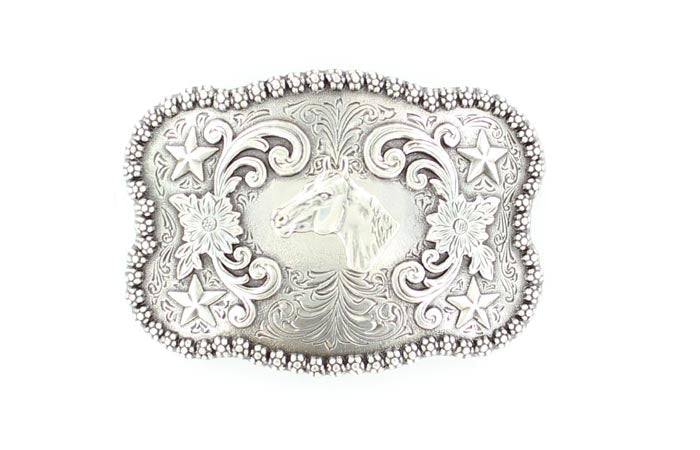 Nocona Horsehead Belt Buckle