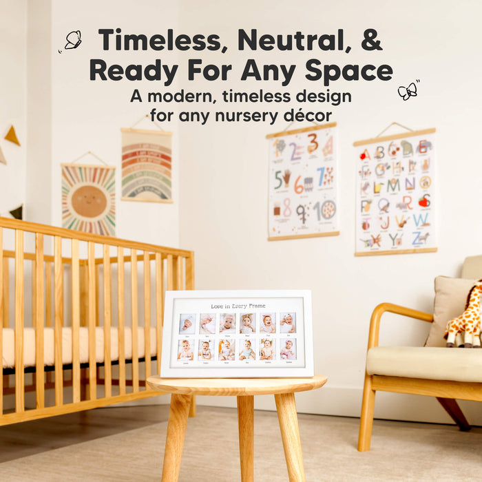 Timeless, Neutral, & Ready For Any Space
A modern, timeless design for any nursery decor