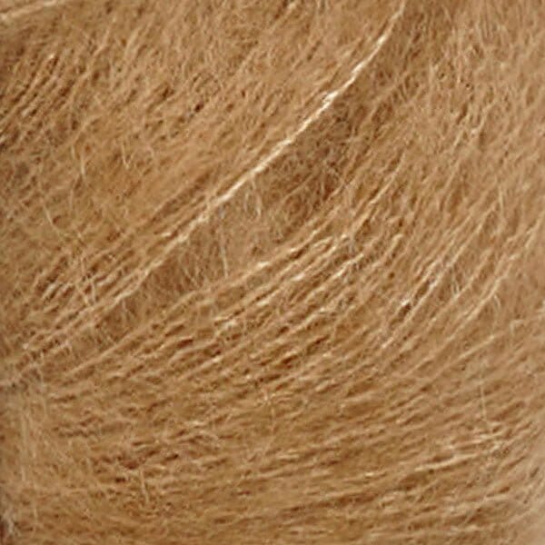 Önling No 10: Luxurious and exquisite silk mohair - Camel brown (018)