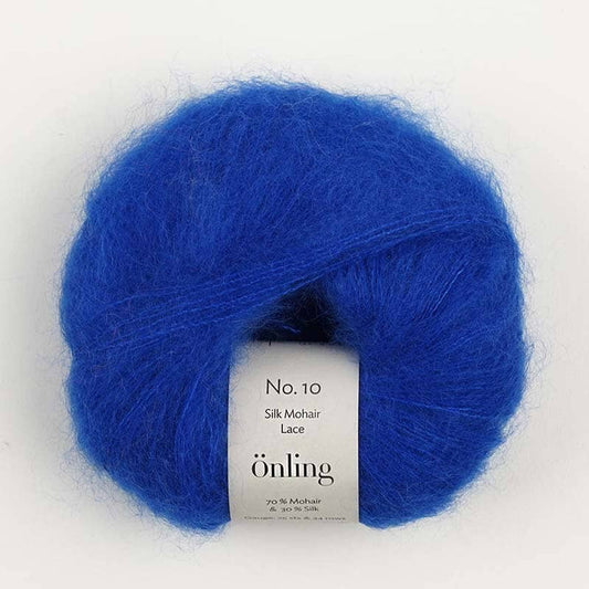 Önling No 10: Luxurious and exquisite silk mohair - Cobolt blue (045)