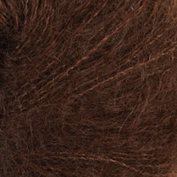 Önling No 10: Luxurious and exquisite silk mohair - Coffee brown (026)